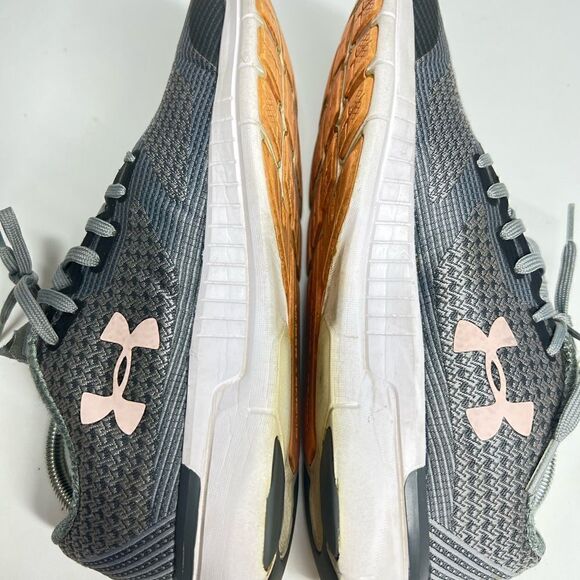 Under Armour Women's Running Shoes - I Will Run Fast - Size 6,5 - Gray/Pink - Picture 5 of 13